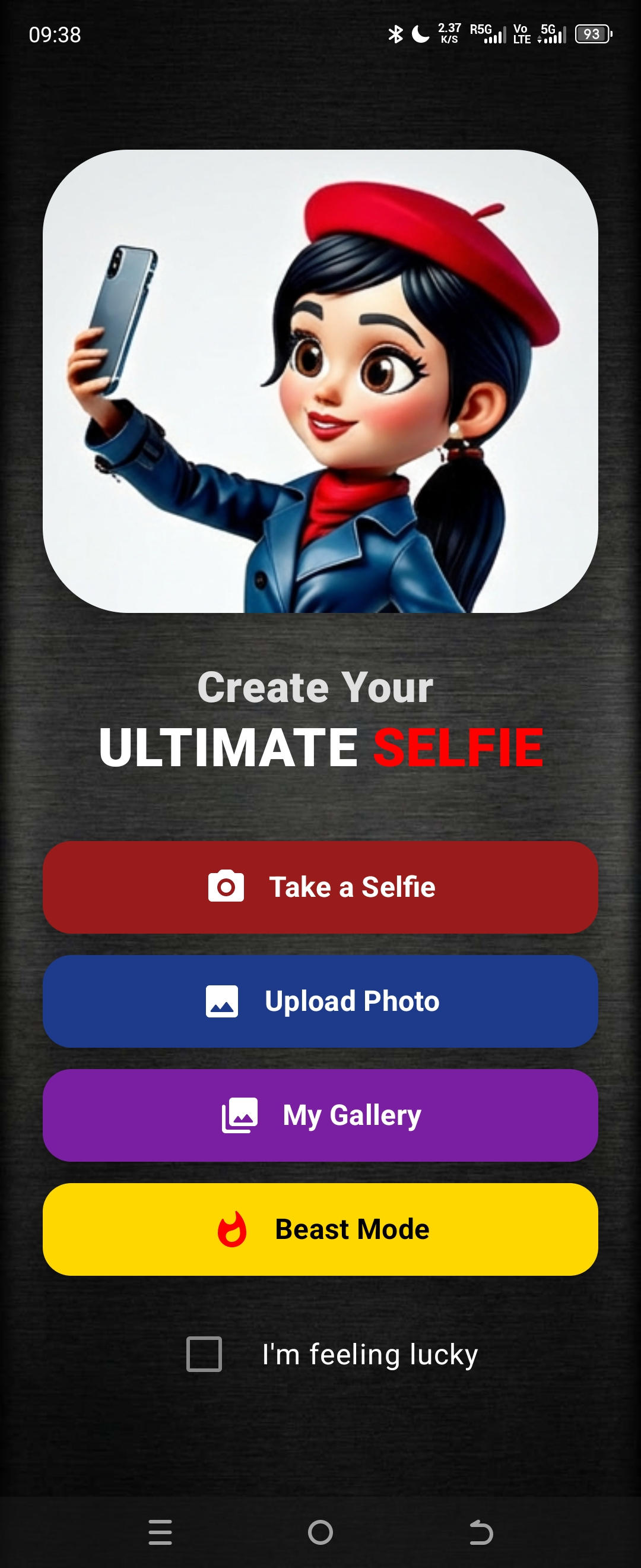 Ultimate Selfie App Result